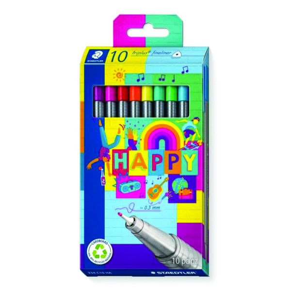 طقم قلم Staedtler قلم 10 رقم 334